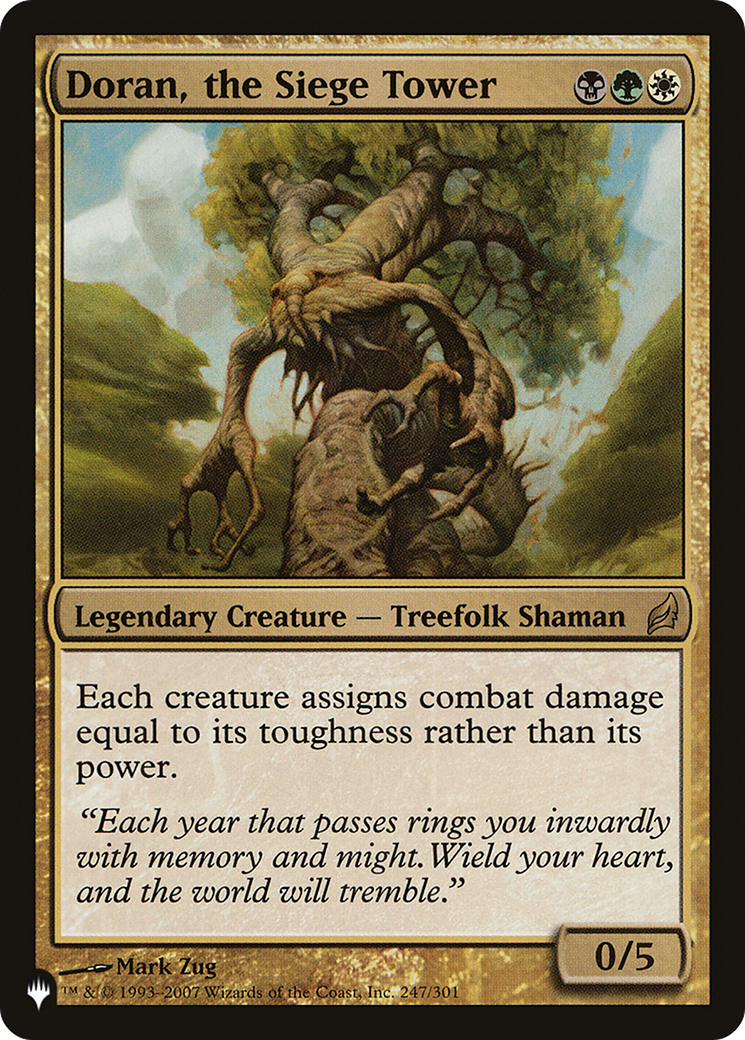 Doran, the Siege Tower (LIST-LRW-247) [The List]