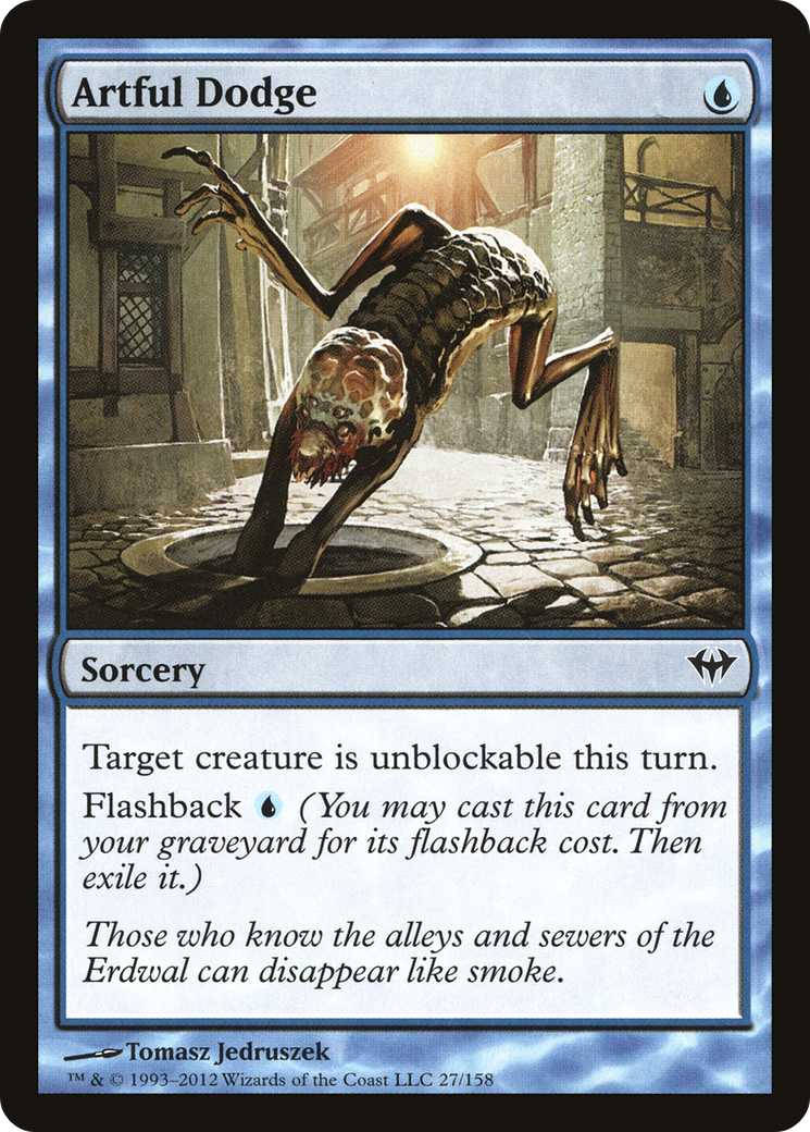 Artful Dodge (DKA-027) [Dark Ascension] Foil