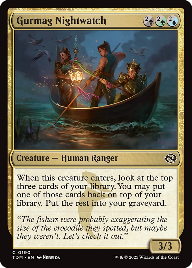 Gurmag Nightwatch (TDM-190) [Tarkir: Dragonstorm]