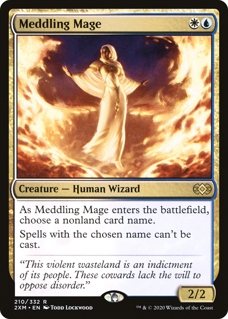 Meddling Mage (2XM-210) [Double Masters]