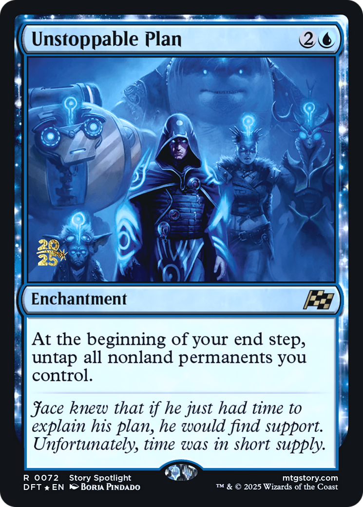 Unstoppable Plan (PRE-072) [Prerelease Cards] Foil