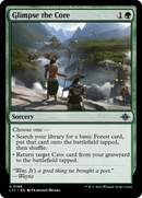 Glimpse the Core (LCI-186) [The Lost Caverns of Ixalan] Foil