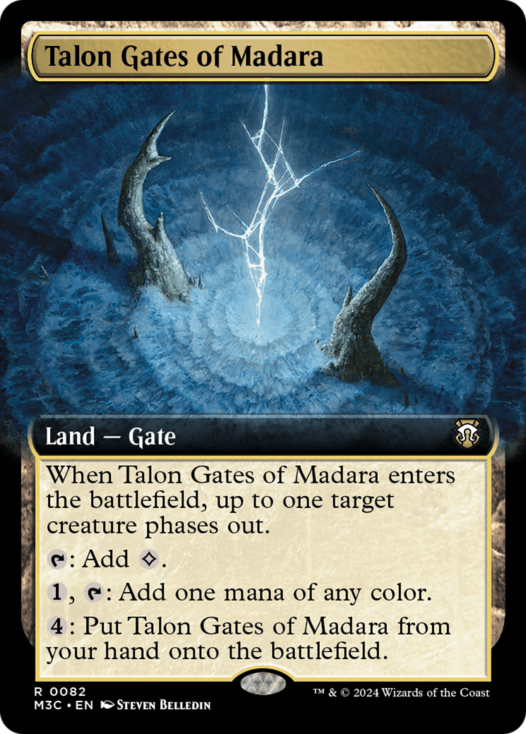 Talon Gates of Madara (M3C-082) [Modern Horizons 3 Commander]: (Extended Art) Foil
