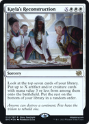 Kayla's Reconstruction (PRE-010) [The Brothers' War Promos] Foil