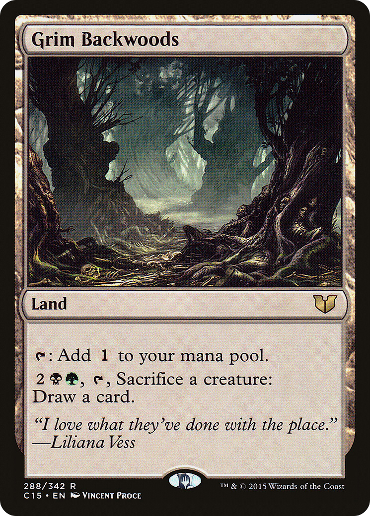 Grim Backwoods (C15-288) [Commander 2015]