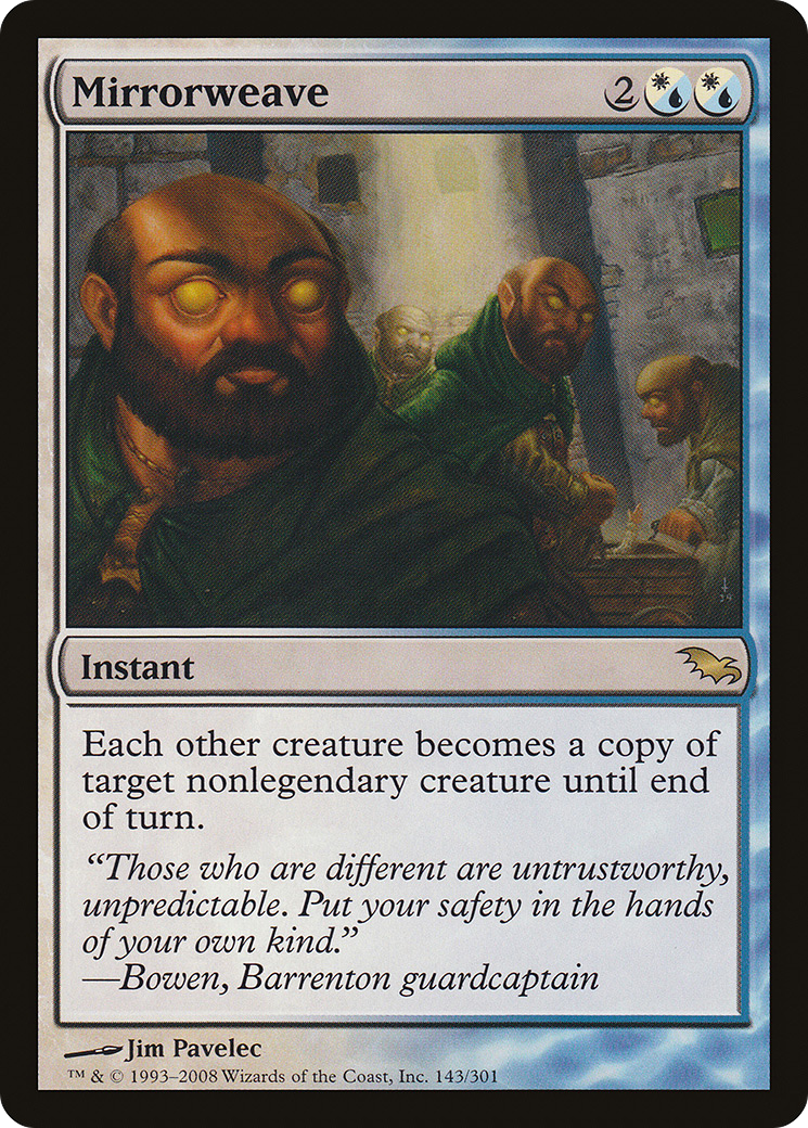 Mirrorweave (SHM-143) [Shadowmoor] Foil
