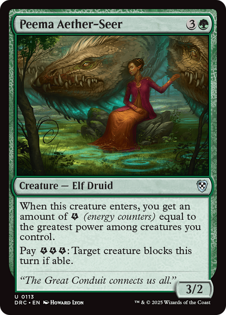 Peema Aether-Seer (DRC-113) [Commander: Aetherdrift]