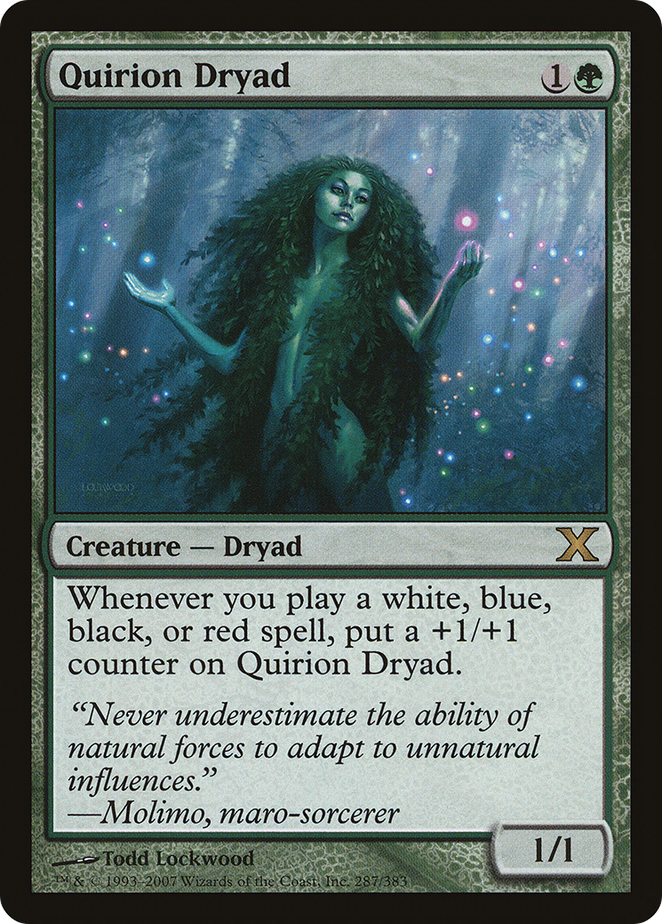 Quirion Dryad (10E-287) [Tenth Edition]