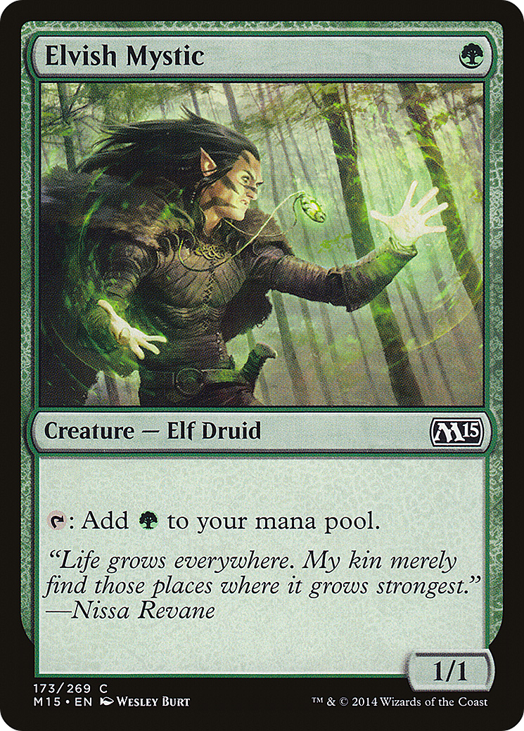 Elvish Mystic (M15-173) [Magic 2015]
