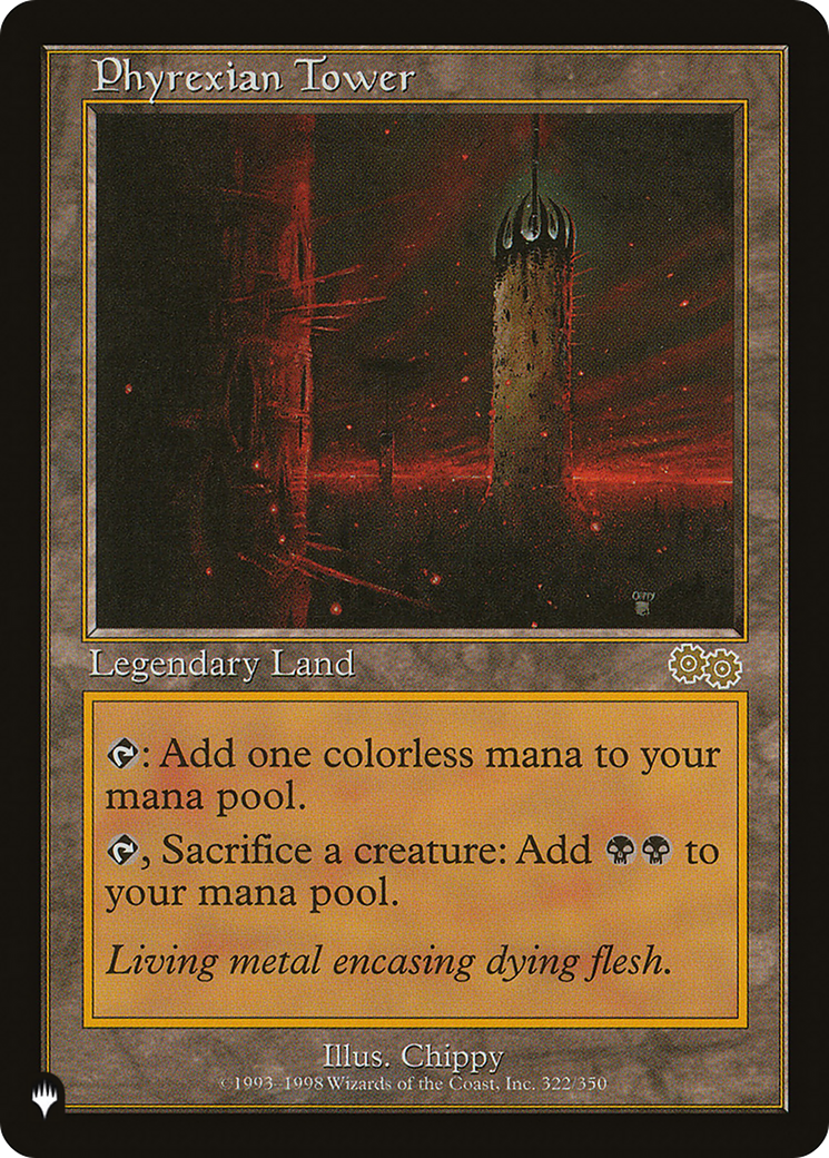 Phyrexian Tower (LIST-USG-322) [The List]