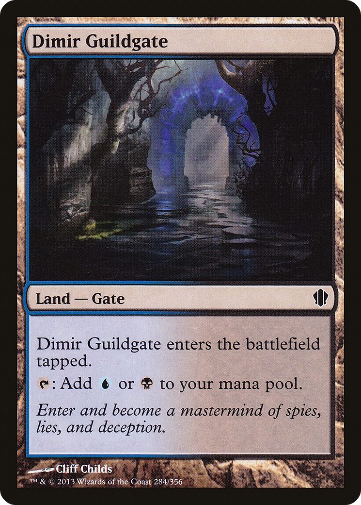 Dimir Guildgate (C13-284) [Commander 2013]