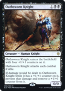 Oathsworn Knight (PRE-98S) [Throne of Eldraine Promos] Foil