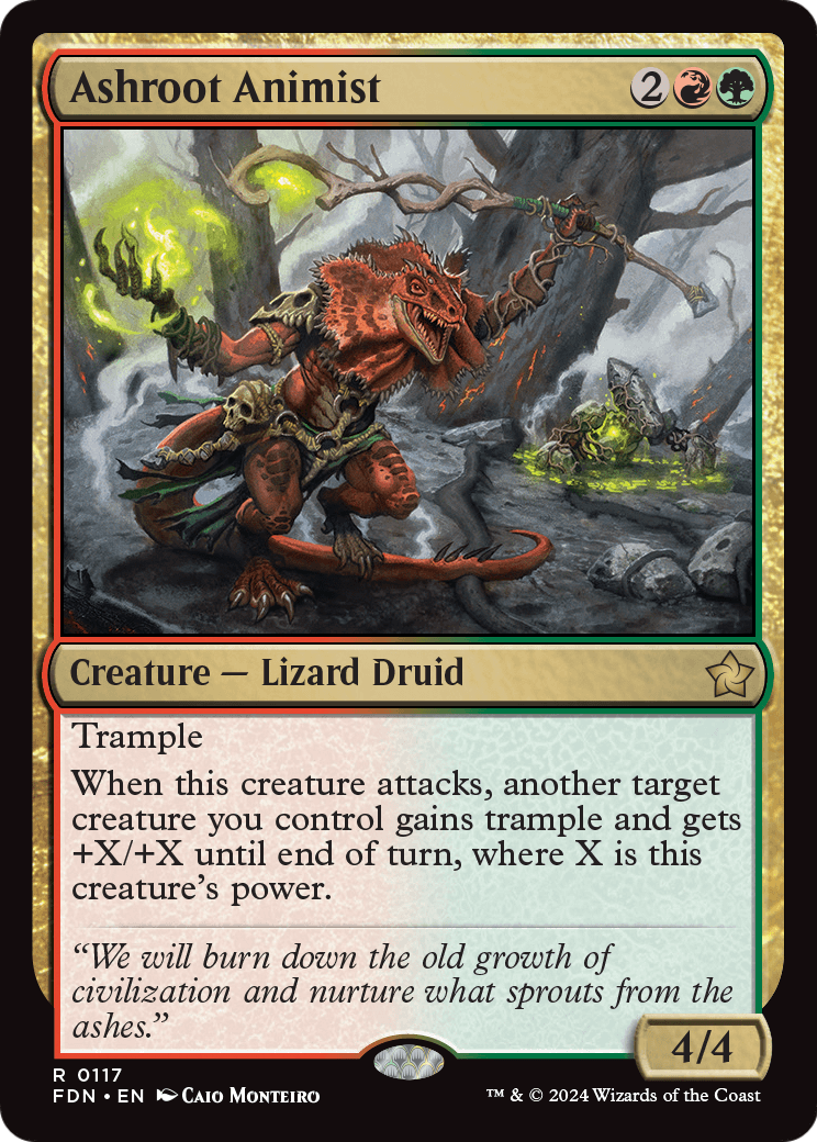 Ashroot Animist (FDN-117) [Foundations]