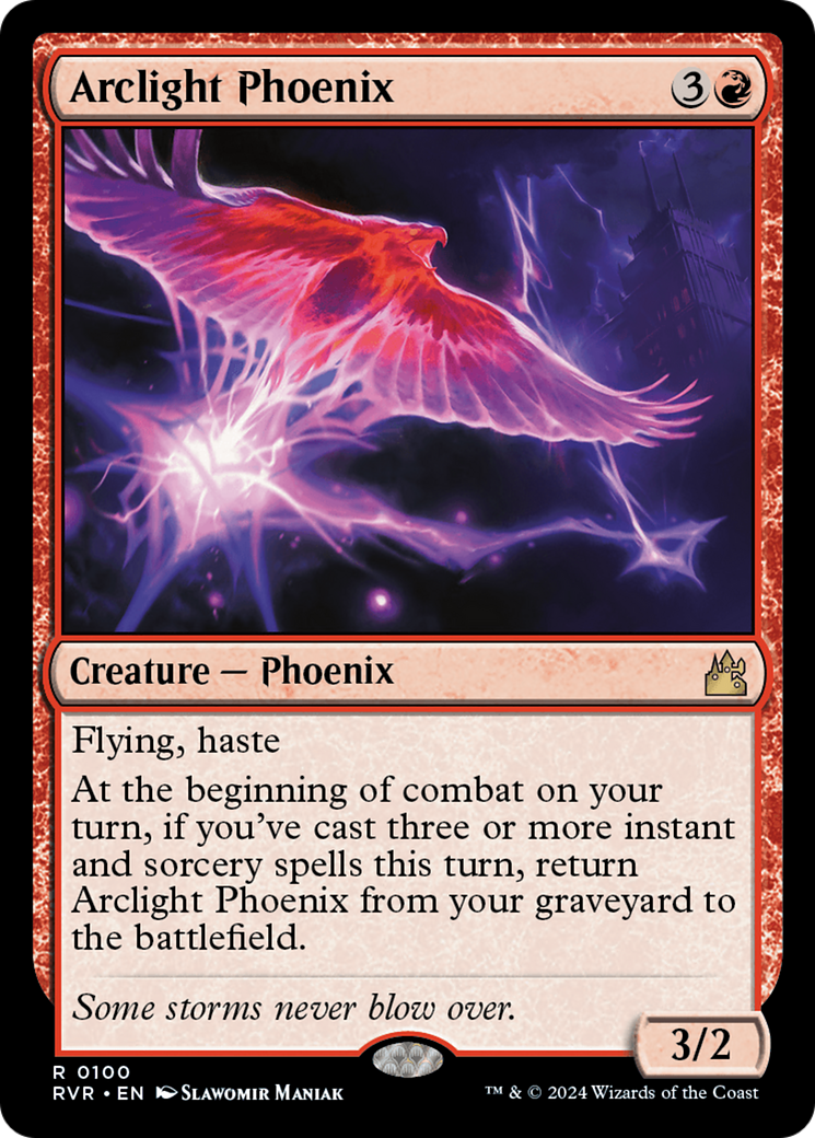Arclight Phoenix (RVR-100) [Ravnica Remastered] Foil