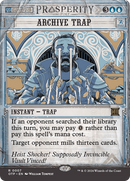 Archive Trap (OTP-007) [Breaking News]: (Showcase) (Borderless) Foil