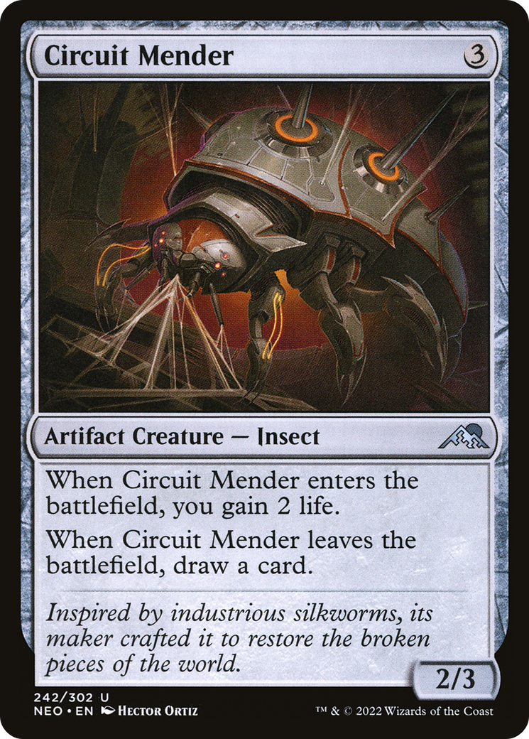 Circuit Mender (NEO-242) [Kamigawa: Neon Dynasty] Foil