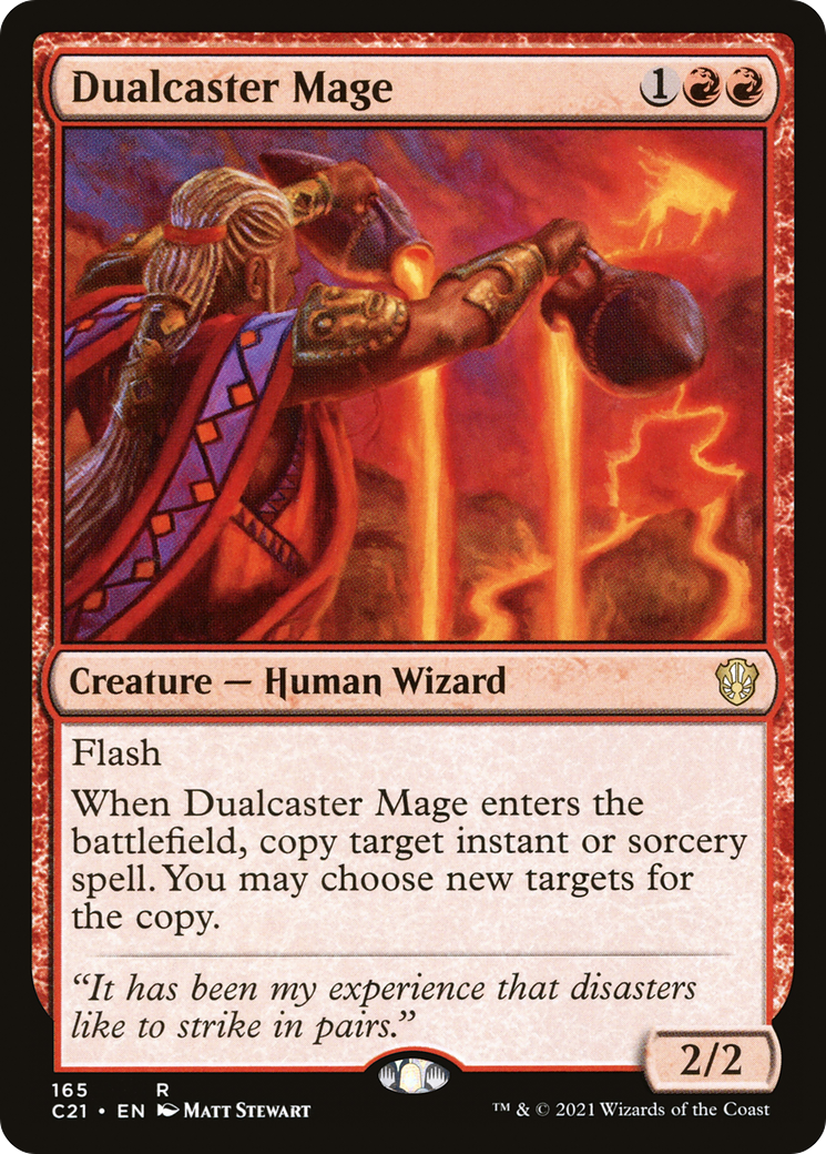 Dualcaster Mage (C21-165) [Commander 2021]