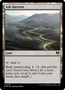 Ash Barrens (CMM-419) [Commander Masters] Foil