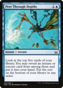 Peer Through Depths (DDS-005) [Duel Decks: Mind vs. Might]