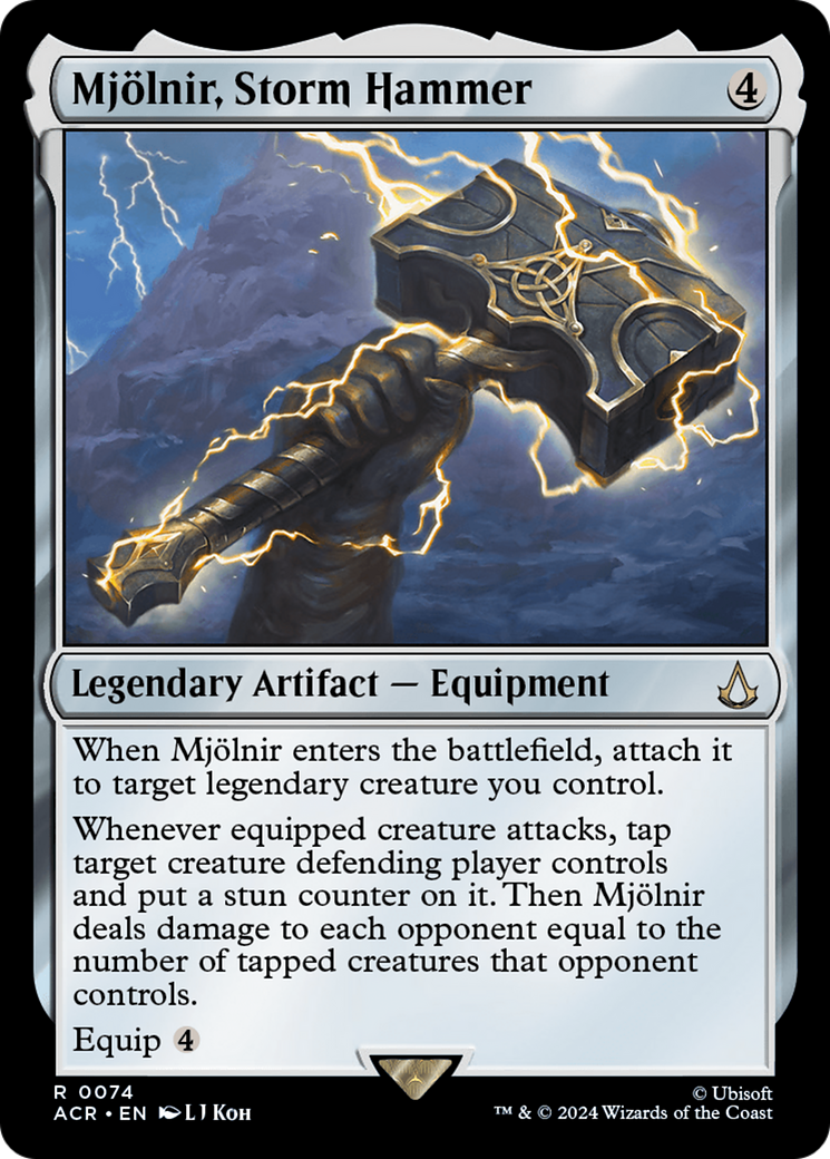 Mjölnir, Storm Hammer (ACR-074) [Assassin's Creed]