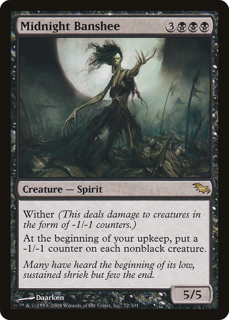Midnight Banshee (SHM-072) [Shadowmoor]