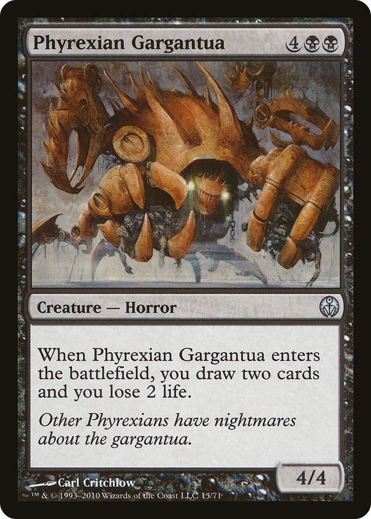 Phyrexian Gargantua (DDE-015) [Duel Decks: Phyrexia vs. the Coalition]