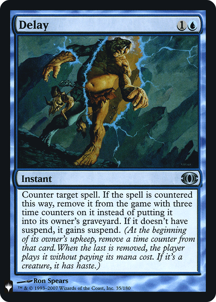 Delay (LIST-FUT-35) [The List] Foil