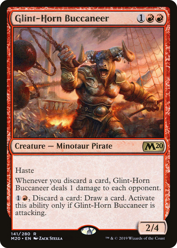 Glint-Horn Buccaneer (M20-141) [Core Set 2020]