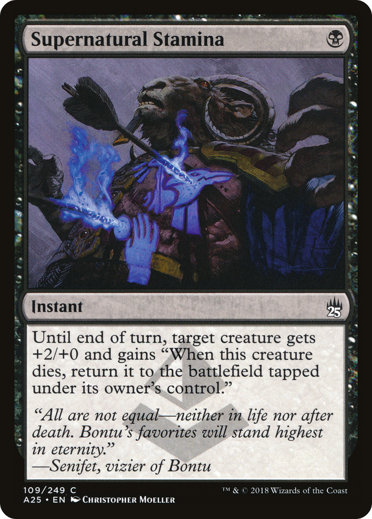 Supernatural Stamina (A25-109) [Masters 25]