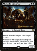Midnight Entourage (PRE-66S) [Aether Revolt Promos] Foil