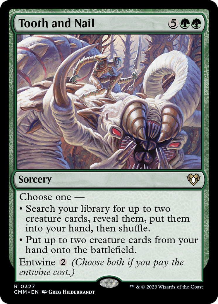 Tooth and Nail (CMM-327) [Commander Masters]