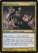 Lich Lord of Unx (ARB-024) [Alara Reborn] Foil