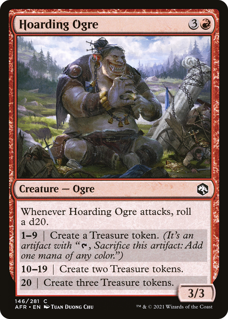 Hoarding Ogre (AFR-146) [Adventures in the Forgotten Realms]