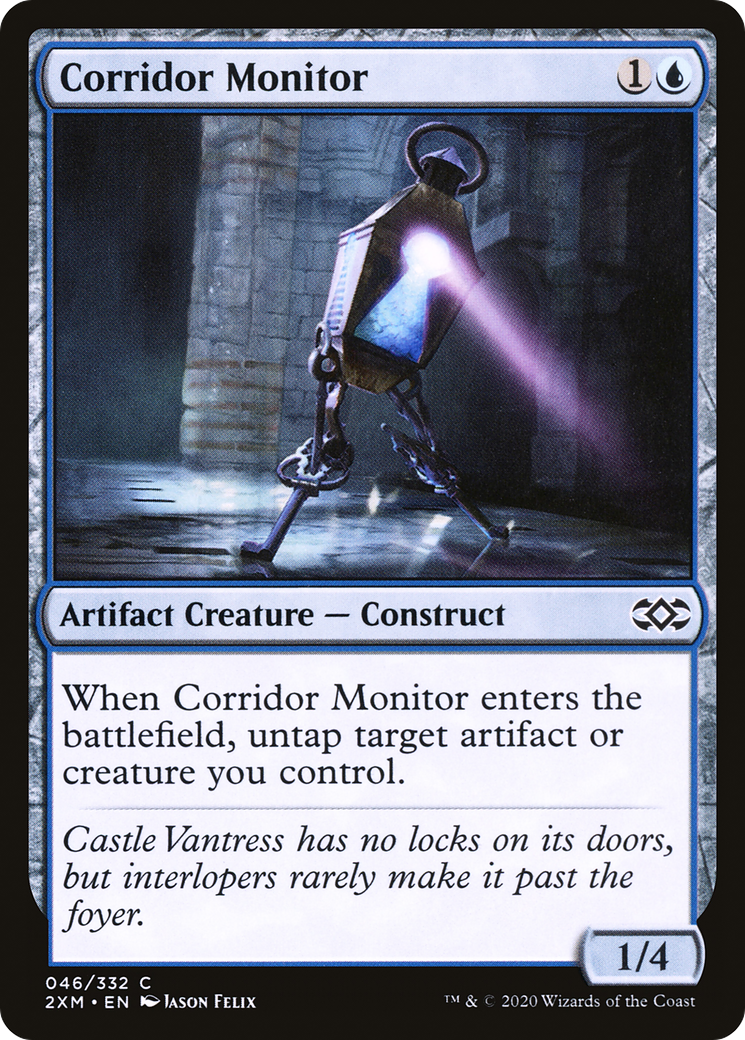 Corridor Monitor (2XM-046) [Double Masters] Foil
