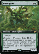 Briar Hydra (DMU-427) [Dominaria United]: (Extended Art)