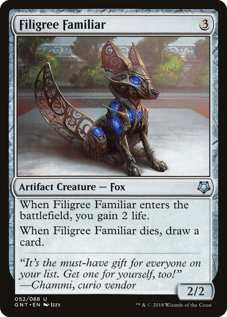 Filigree Familiar (GNT-052) [Game Night]