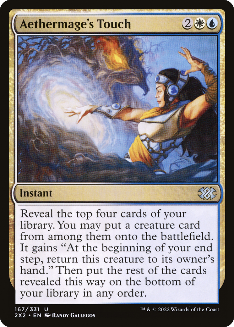 Aethermage's Touch (2X2-167) [Double Masters 2022]