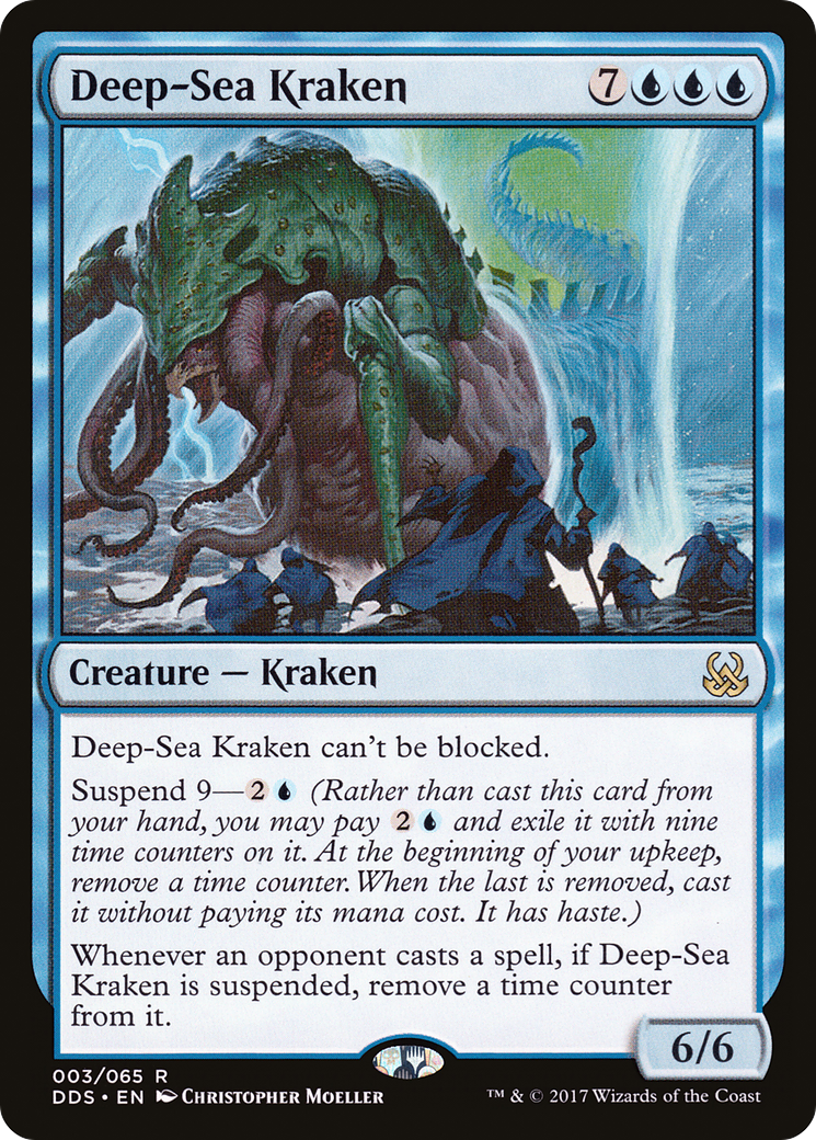Deep-Sea Kraken (DDS-003) [Duel Decks: Mind vs. Might]