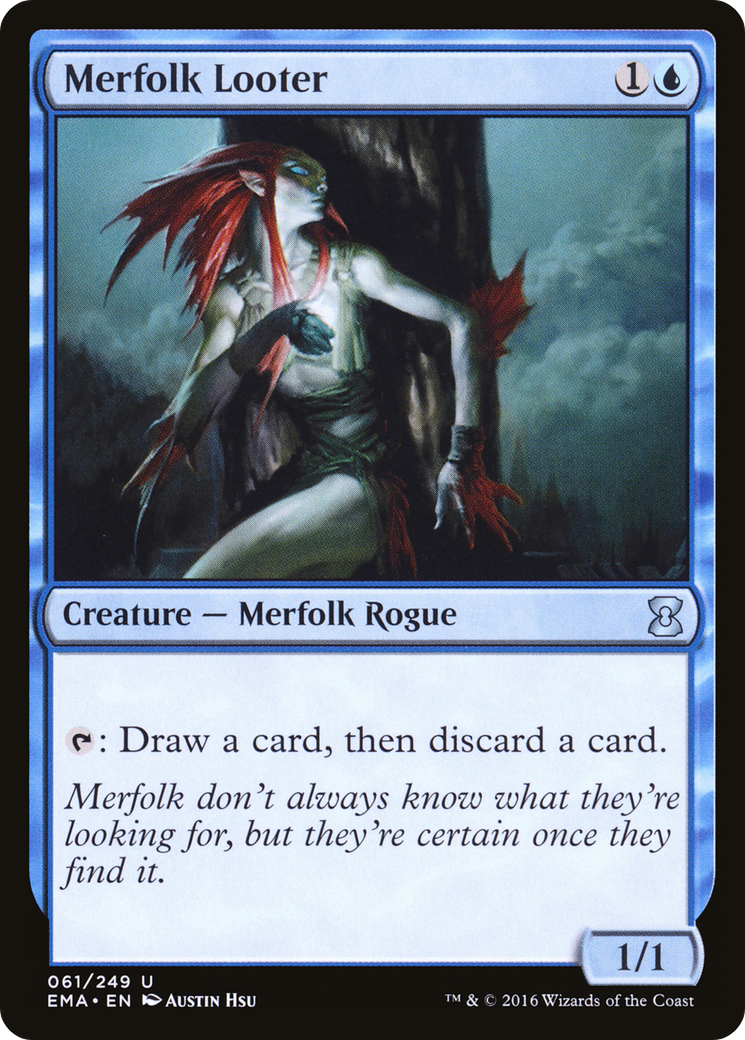 Merfolk Looter (EMA-061) [Eternal Masters]