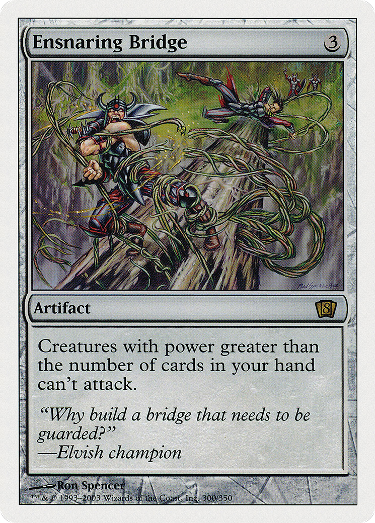 Ensnaring Bridge (8ED-300) [Eighth Edition] Foil