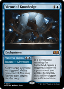 Virtue of Knowledge // Vantress Visions (WOE-076) [Wilds of Eldraine]