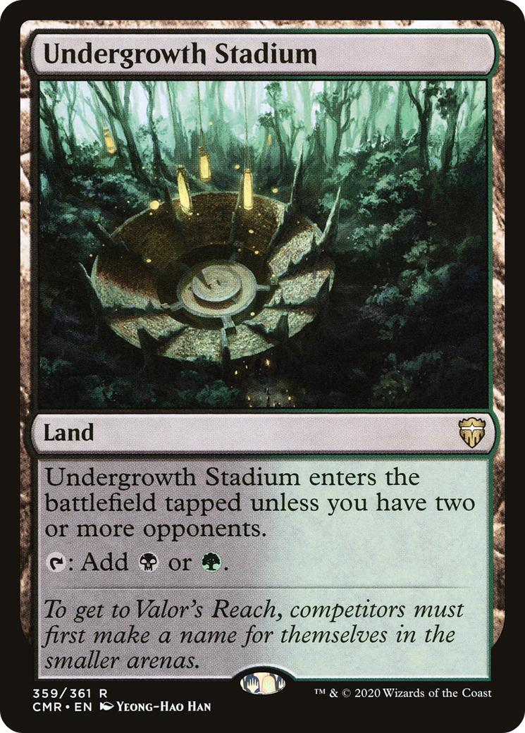 Undergrowth Stadium (CMR-359) [Commander Legends] Foil