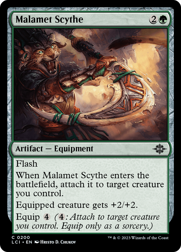 Malamet Scythe (LCI-200) [The Lost Caverns of Ixalan]