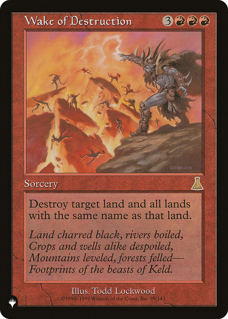 Wake of Destruction (LIST-UDS-99) [The List]