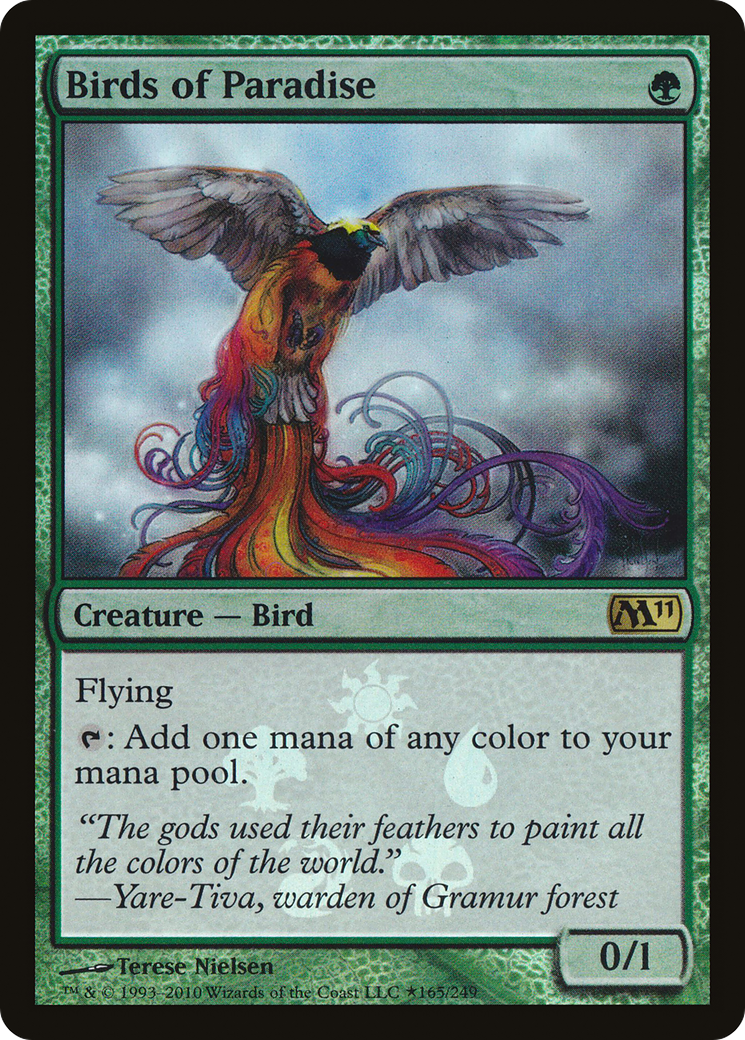 Birds of Paradise (BABP-165★) [Magic 2011 Promos] Foil