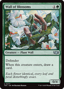 Wall of Blossoms (TDC-277) [Commander: Tarkir: Dragonstorm]