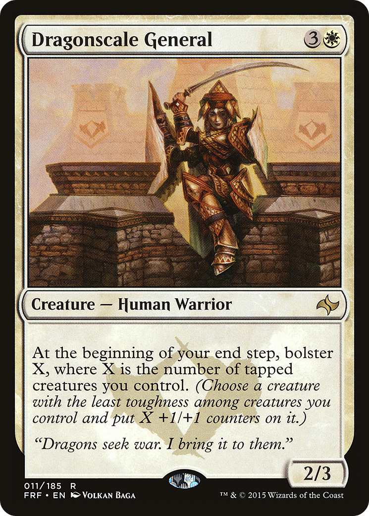 Dragonscale General (FRF-011) [Fate Reforged] Foil