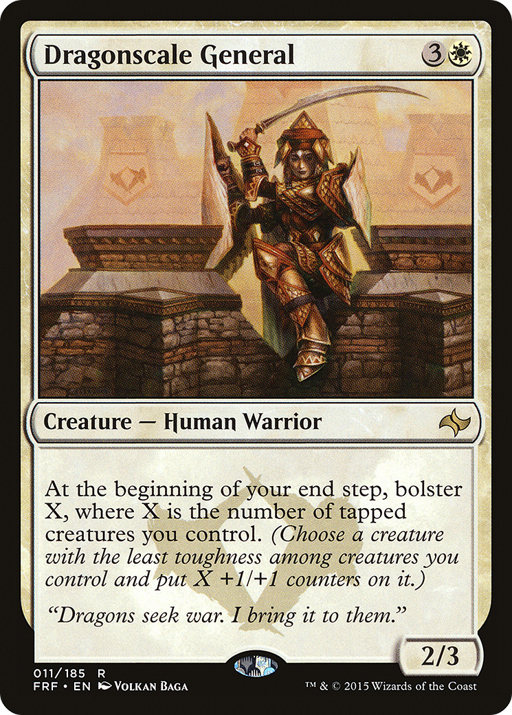 Dragonscale General (FRF-011) [Fate Reforged] Foil