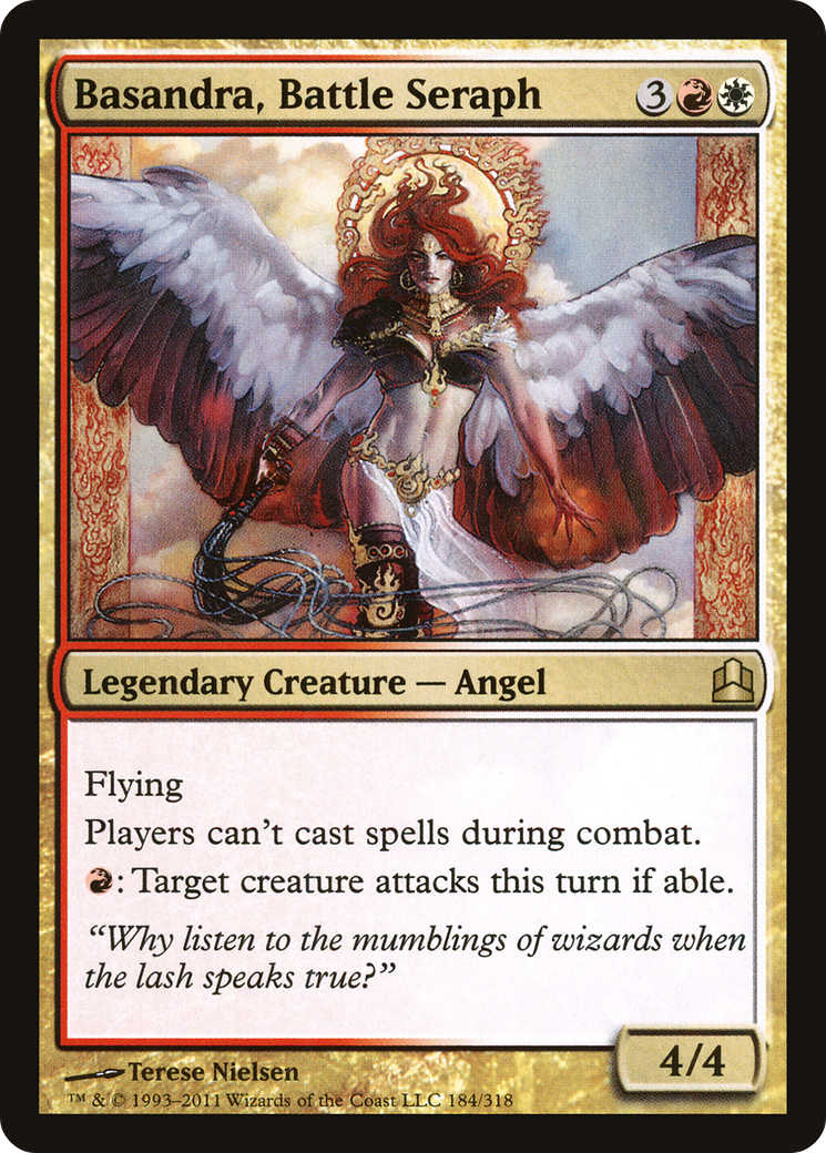 Basandra, Battle Seraph (CMD-184) [Commander 2011]