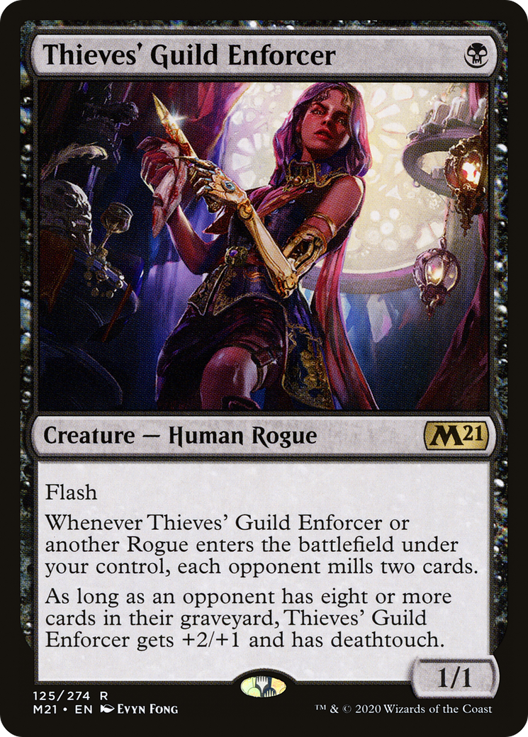 Thieves' Guild Enforcer (M21-125) [Core Set 2021]
